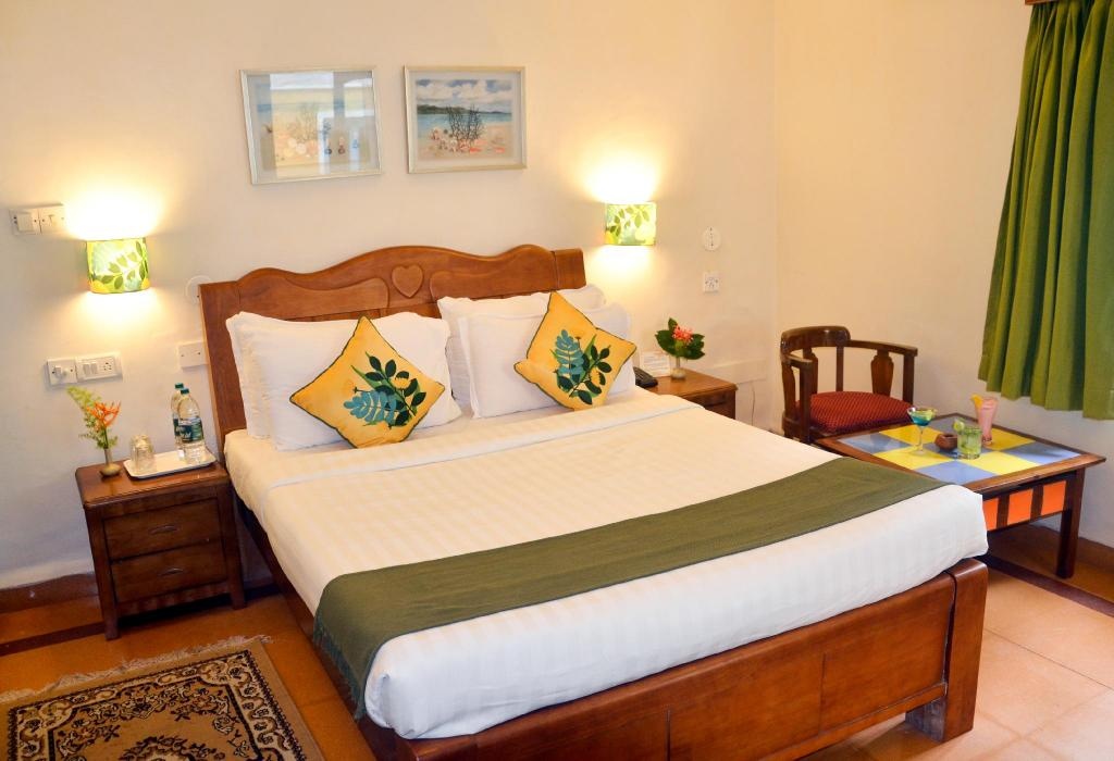Bambolim Beach Resort  Rooms  Cottage Garden View Bedroom 12
