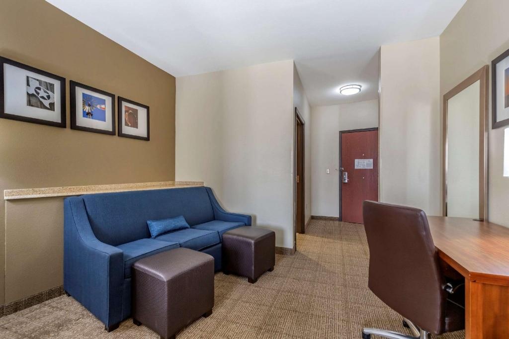 Comfort Suites Buda Austin South  Rooms  1 King Bed Efficiency Suite Nonsmoking Accessible Suite Room 15