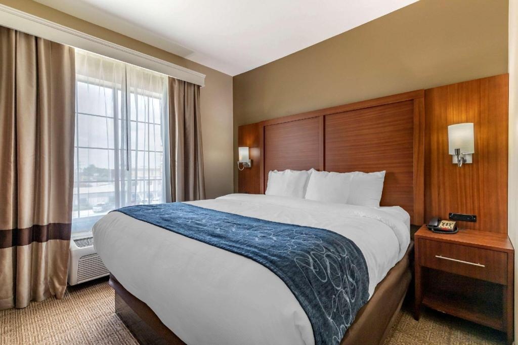 Comfort Suites Buda Austin South  Rooms  1 King Bed Suite Nonsmoking Suite Room 3
